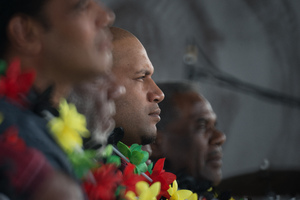Leaders from six major political parties all endorsed Kenneth Natapei as their designated candidate for the Port Vila by-election to fill the seat vacated by his late father, Edward.
