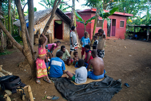 Small-stakes card games are a prime way of earning a little extra cash in Vanuatu.
