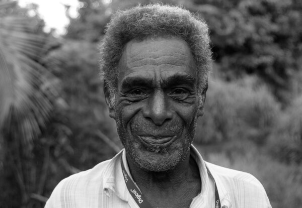 Fred is from North Pentecost. He 'holds' - or mixes - the kava for Jacob's nakamal. He's developed quite a reputation among the locals for mixing a mean shell.
