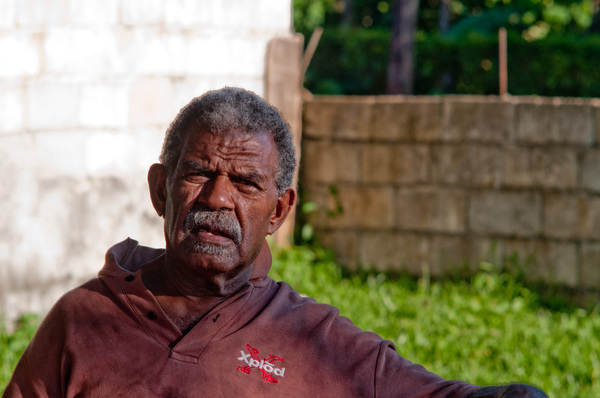 An old man in my neighbourhood.
