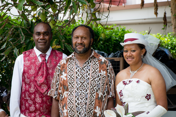 More shots from the kastom marriage of Chief John Tarilama's daughter.

