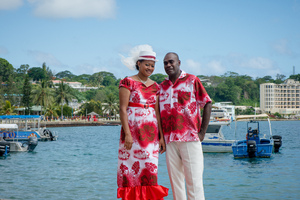 More shots from the kastom marriage of Chief John Tarilama's daughter.
