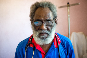 When the people of Ifira island experienced difficulty retaining government-employed medical staff at their clinic, a local community trust hired this retired doctor to stand in. The clinic now operates six days a week.
