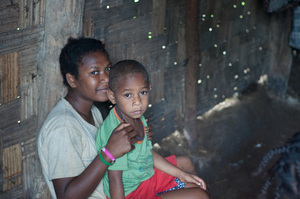 Faces and places in and around Lalwari village on Pentecost island.
