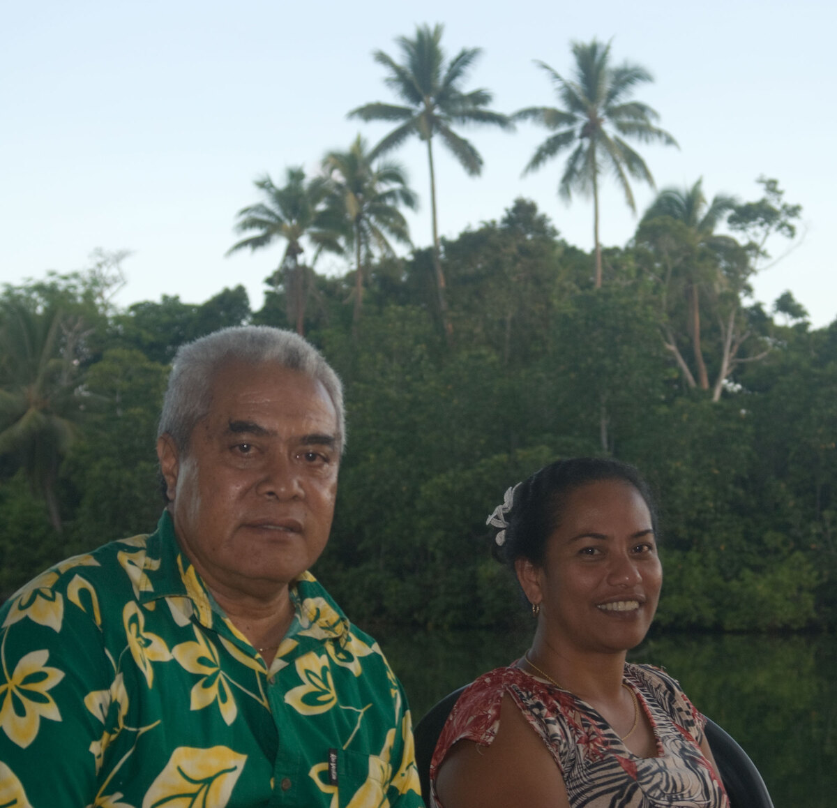 After the initial day of presentations, members of the regional delegation were invited by the Pacific Institute of Public Policy to spend a quiet evening relaxing at Hannington's nakamal on the Second Lagoon.
