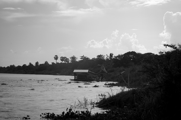 A day on the other side of the Mekong river.
