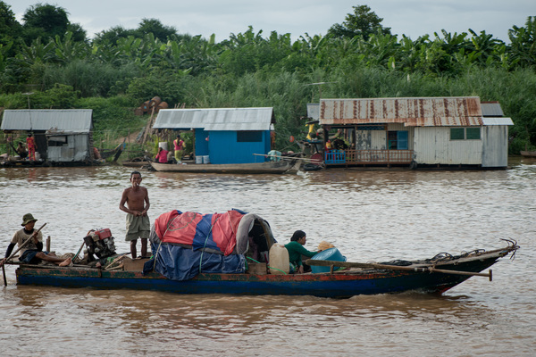 A day on the other side of the Mekong river.
