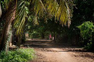 A day on the other side of the Mekong river.
