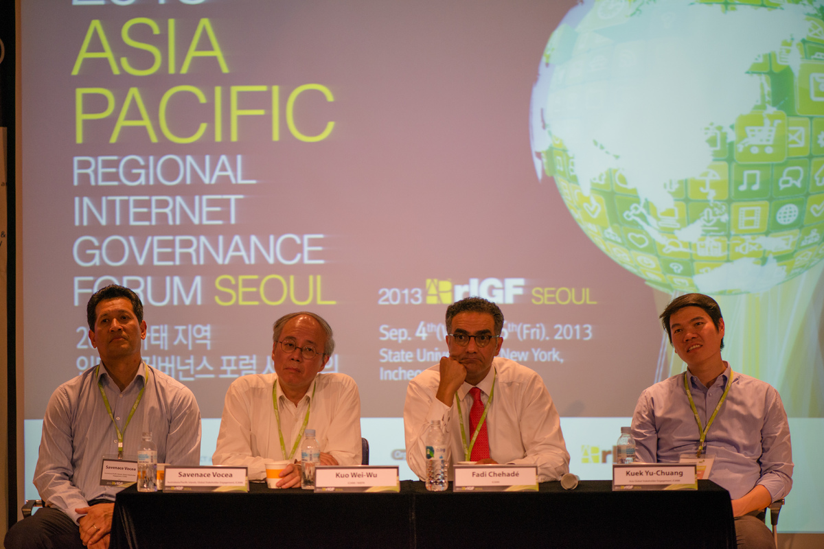 Shots from the 2013 Asia Pacific Internet Governance Forum.
