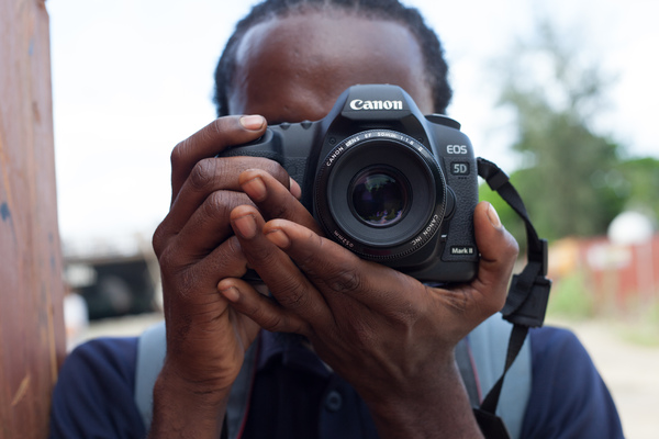 Shots from down by the wharf by Wan Smolbag's photography students.
