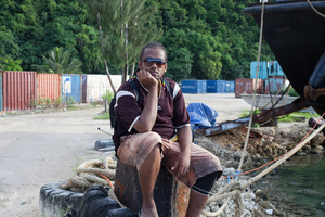 Shots from down by the wharf by Wan Smolbag's photography students.
