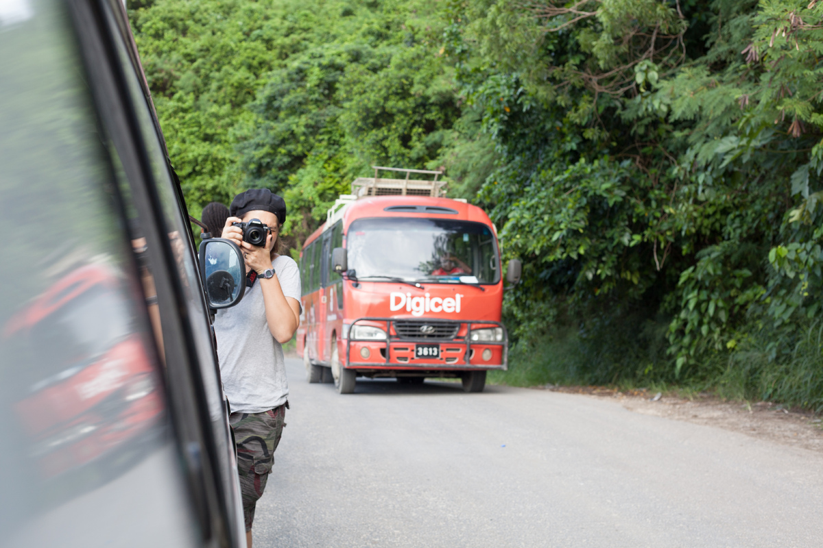 Shots from down by the wharf by Wan Smolbag's photography students.
