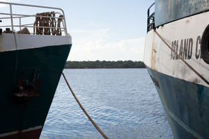 Shots from down by the wharf by Wan Smolbag's photography students.
