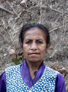 I met this woman on the road between Dili and Baucau.
