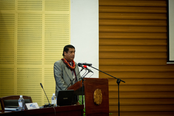 The PacINET 2013 opening ceremonies.
