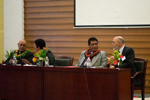 The PacINET 2013 opening ceremonies.
