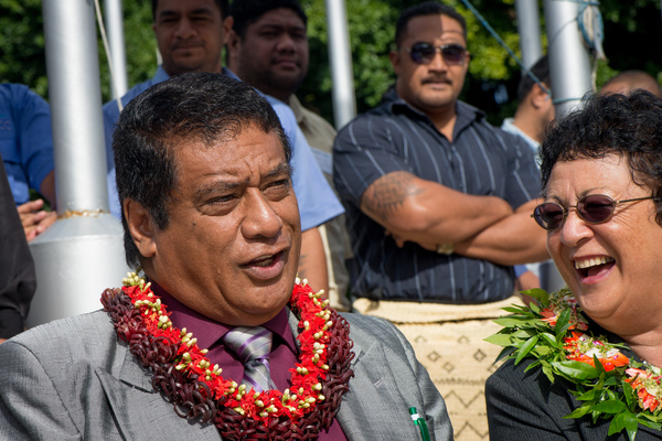 The PacINET 2013 opening ceremonies.
