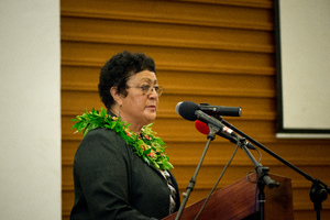 The PacINET 2013 opening ceremonies.
