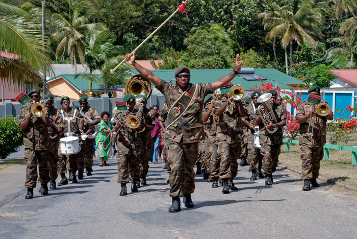 Vanuatu Mobile Force Marching Band
