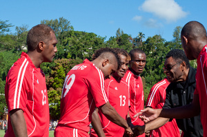 Snaps from the recent O League match between Vanuatu's own Amicale FC and Auckland City.
