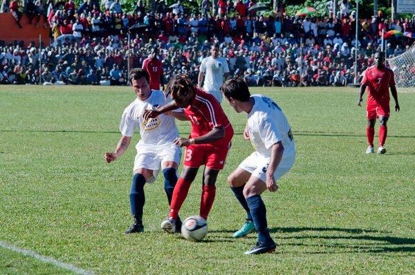 Snaps from the recent O League match between Vanuatu's own Amicale FC and Auckland City.
