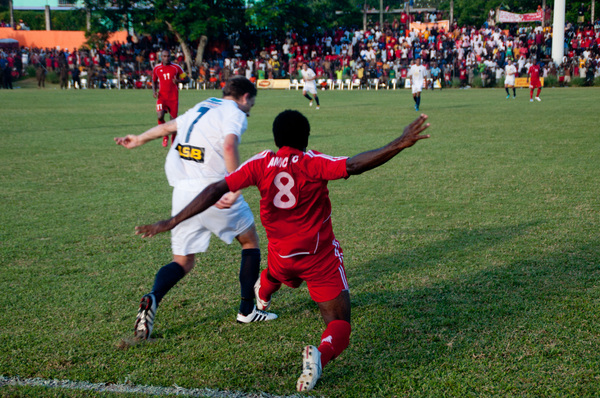 Snaps from the recent O League match between Vanuatu's own Amicale FC and Auckland City.
