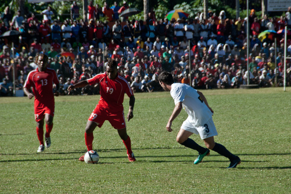 Snaps from the recent O League match between Vanuatu's own Amicale FC and Auckland City.
