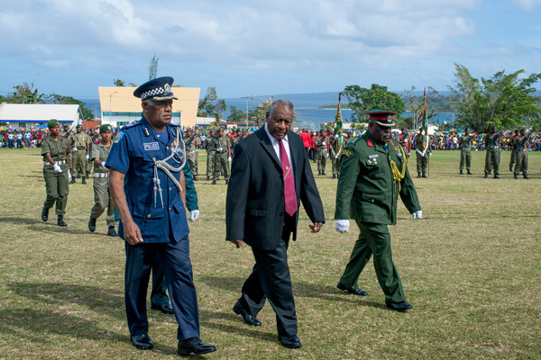President of Vanuatu Baldwin Lonsdale.
