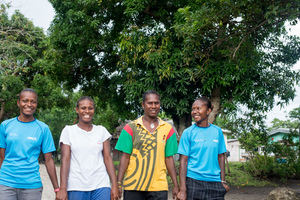 A series of shots I took with the Vanuatu women's beach volleyball team at Mele beach.
