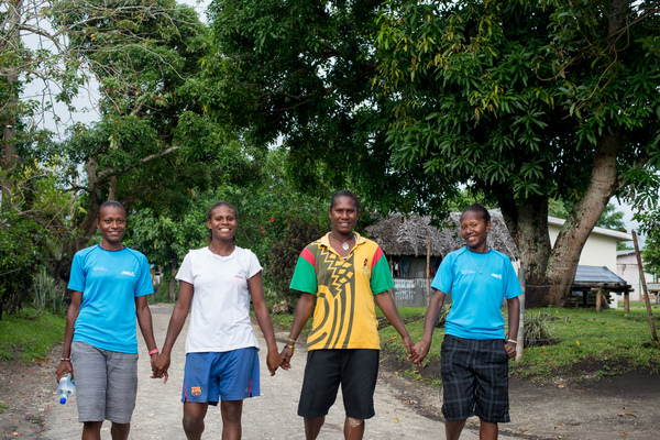 A series of shots I took with the Vanuatu women's beach volleyball team at Mele beach.
