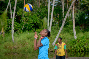 A series of shots I took with the Vanuatu women's beach volleyball team at Mele beach.
