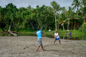 A series of shots I took with the Vanuatu women's beach volleyball team at Mele beach.
