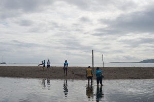 A series of shots I took with the Vanuatu women's beach volleyball team at Mele beach.
