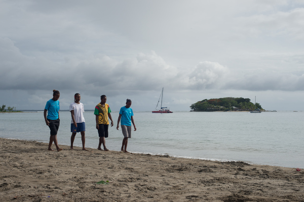 A series of shots I took with the Vanuatu women's beach volleyball team at Mele beach.
