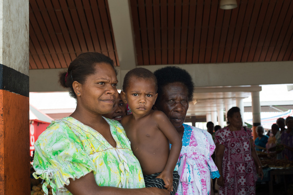 More shots from Senator Bob Carr's visit to Port Vila.
