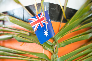 More shots from Senator Bob Carr's visit to Port Vila.
