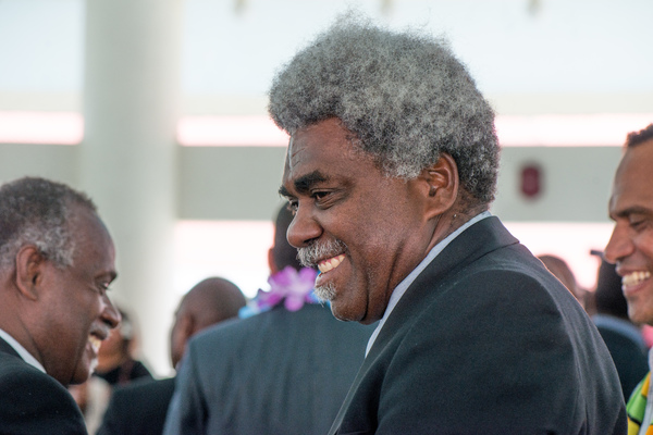 Shots from the opening session of the 11th Parliament of Vanuatu, in which Charlot Salwai was elected Prime Minister
