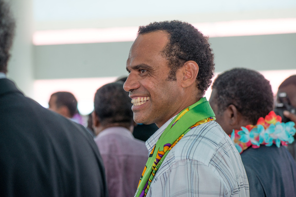 Shots from the opening session of the 11th Parliament of Vanuatu, in which Charlot Salwai was elected Prime Minister
