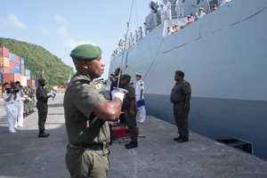 Three PLAN ships, two frigates and a supply ship, arrived in Port Vila on a 4 day friendly visit. This is the largest Chinese naval contingent to visit Vanuatu.
