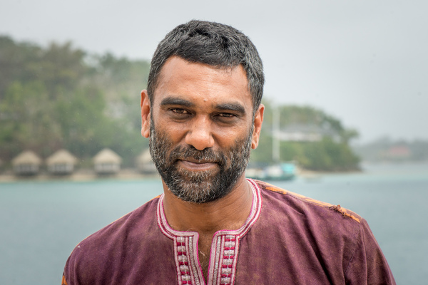 Executive Director of Greenpeace International Kumi Naidoo took some personal time to deliver his climate change message to Vanuatu.
