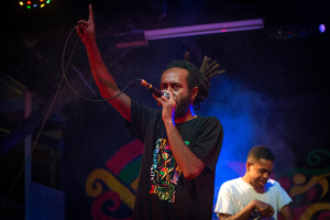 Scene-stealers Confliction staked their claim at the forefront of new music in Vanuatu when they blew the doors out in a madly energetic performance on the second day of Fest Napuan 2016.
