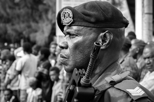 Shots taken during the Constitution Day ceremonies marking 36 years since the founding document of Vanuatu first came into effect.
