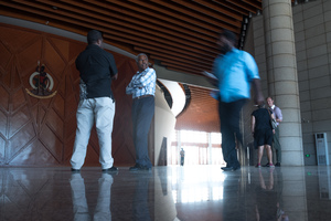 China officially handed over the National Convention Centre to the government and the people of Vanuatu
