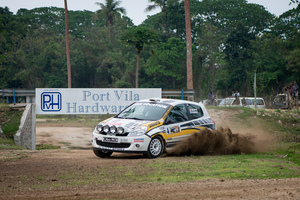 Shots from a motor rally.

