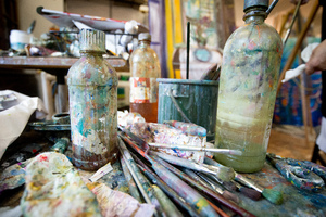 Shots for an Island Life magazine feature on Vanuatu artist Diana Tam.
