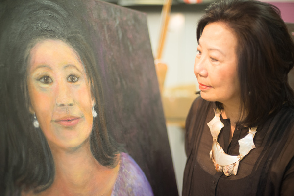 Shots for an Island Life magazine feature on Vanuatu artist Diana Tam.

