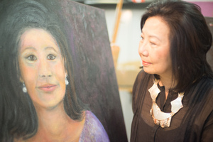 Shots for an Island Life magazine feature on Vanuatu artist Diana Tam.
