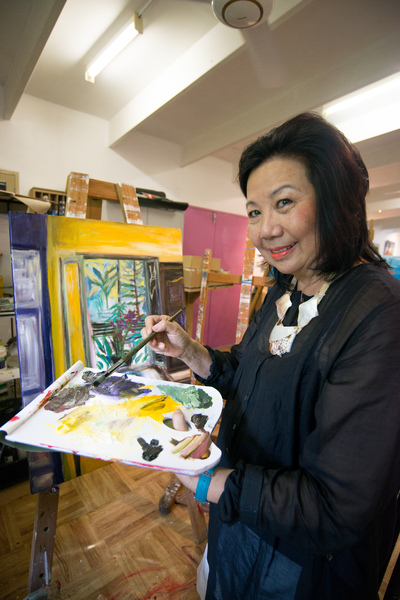 Shots for an Island Life magazine feature on Vanuatu artist Diana Tam.
