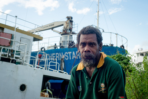A series taken at Port Vila's wharfside.
