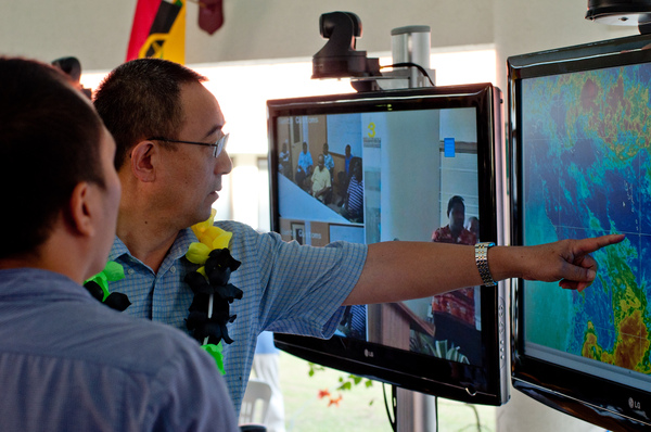 Some shots from the official opening of the Vanuatu eGovernment network.
